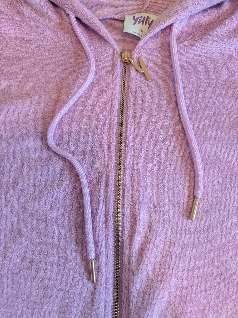 Women’s Pink Zip-Up Hoodie Jacket - Picture 5 of 13